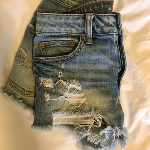 Vintage ripped shorts